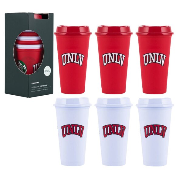 Starbucks Other - 3 For $15 STARBUCKS UNLV REUSABLE HOT CUPS